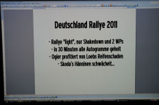 Fotos von der Deutschland-Rallye 2011. Sie wissens... Ungeschnitten...
