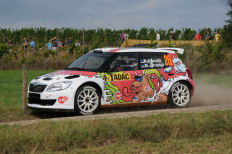Cooles Design auf diesem Fabia S2000 des Esten Kruuda.